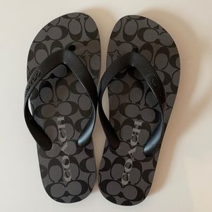 Coach Flip Flops Size 5/6